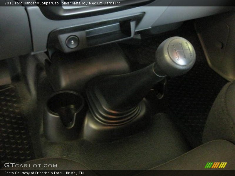 Silver Metallic / Medium Dark Flint 2011 Ford Ranger XL SuperCab