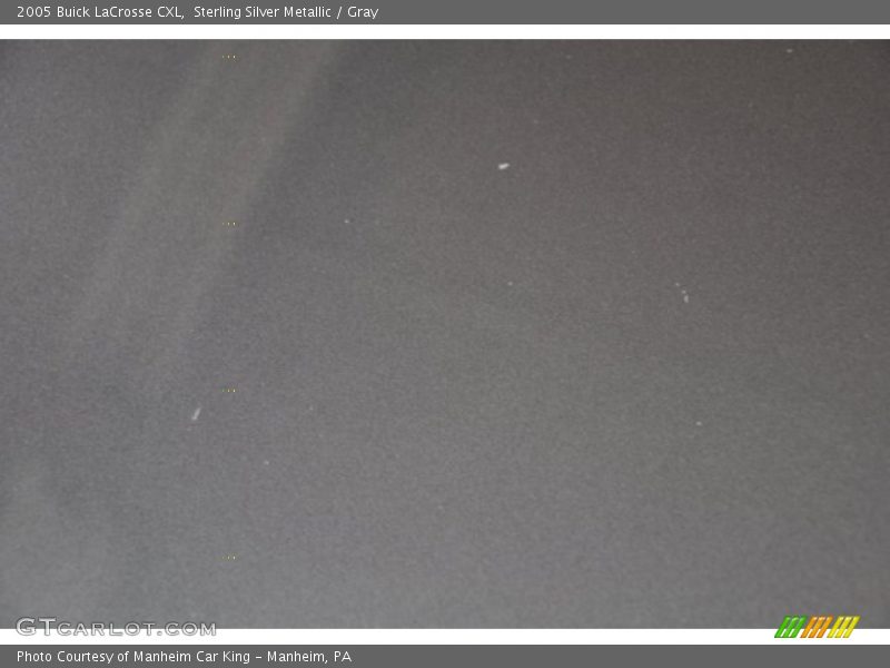Sterling Silver Metallic / Gray 2005 Buick LaCrosse CXL
