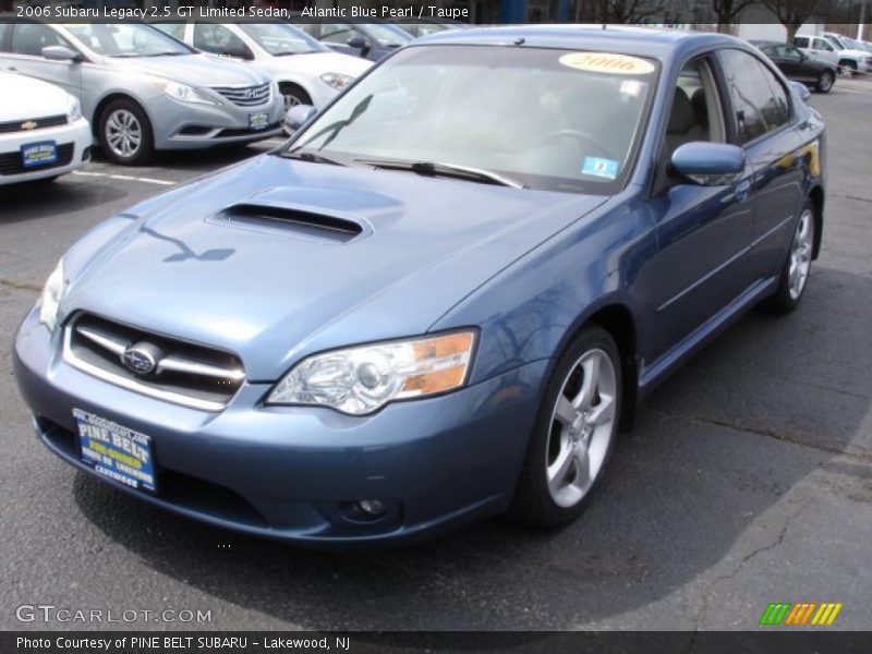 Atlantic Blue Pearl / Taupe 2006 Subaru Legacy 2.5 GT Limited Sedan