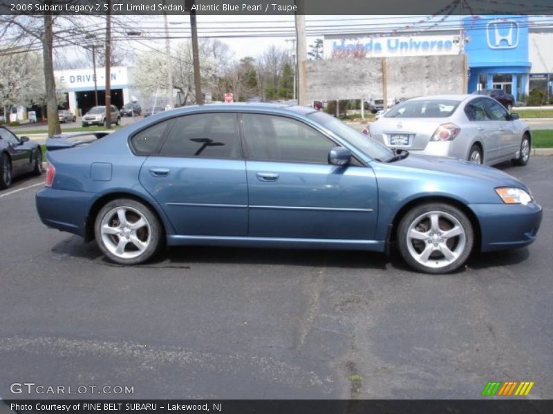 Atlantic Blue Pearl / Taupe 2006 Subaru Legacy 2.5 GT Limited Sedan