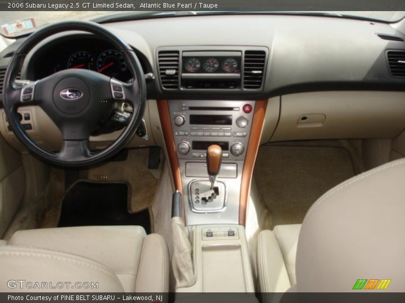 Atlantic Blue Pearl / Taupe 2006 Subaru Legacy 2.5 GT Limited Sedan