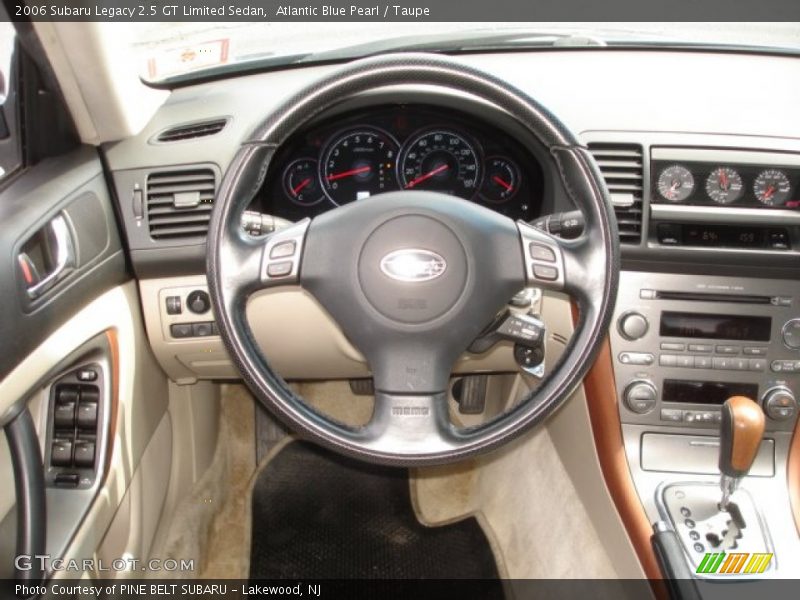 Atlantic Blue Pearl / Taupe 2006 Subaru Legacy 2.5 GT Limited Sedan