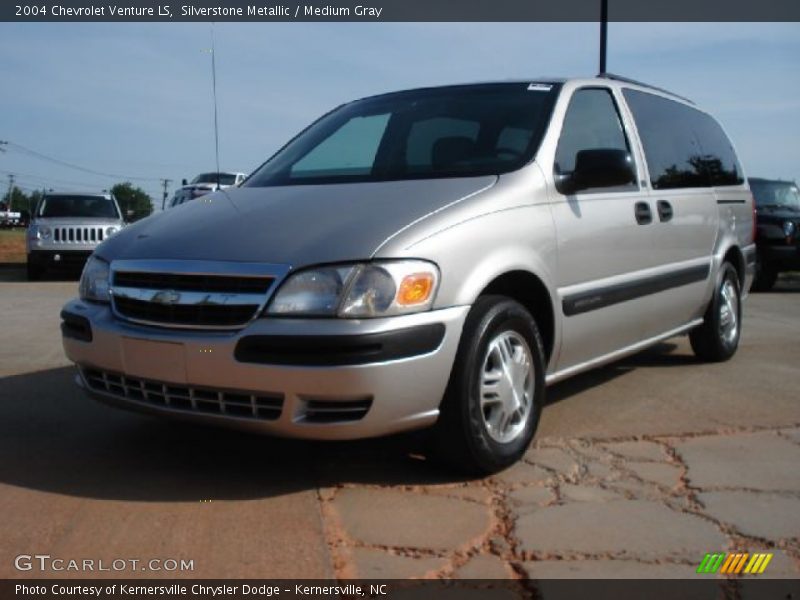 Silverstone Metallic / Medium Gray 2004 Chevrolet Venture LS