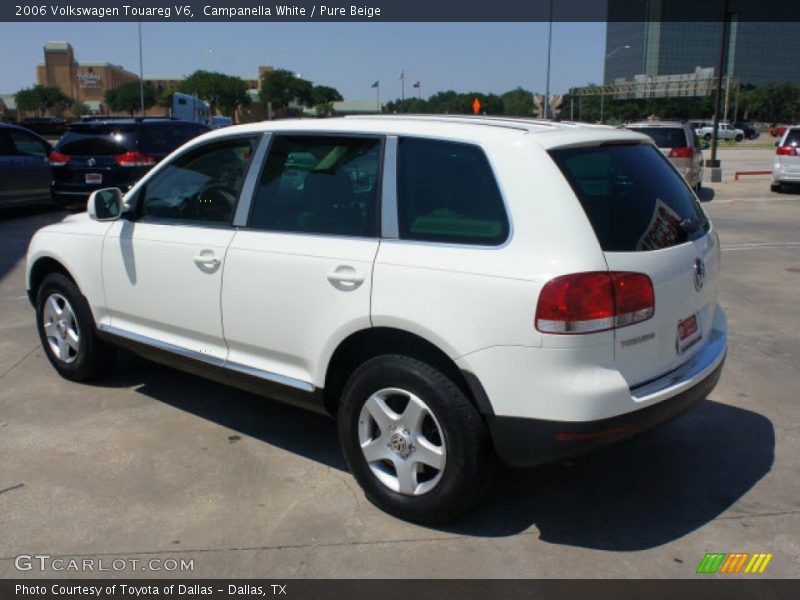 Campanella White / Pure Beige 2006 Volkswagen Touareg V6