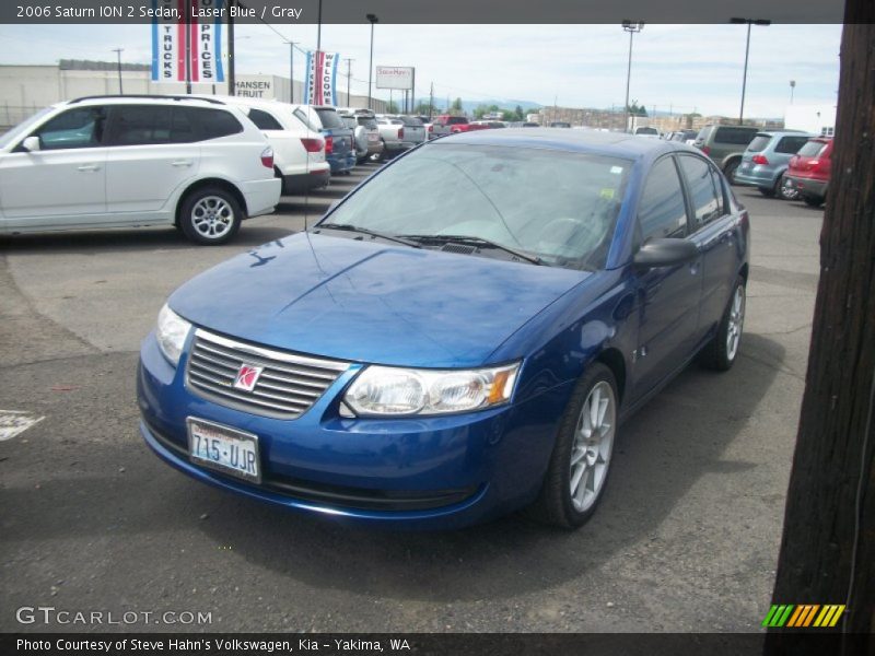 Laser Blue / Gray 2006 Saturn ION 2 Sedan