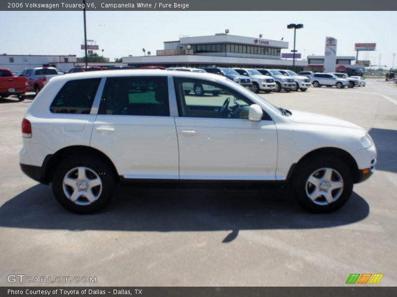Campanella White / Pure Beige 2006 Volkswagen Touareg V6