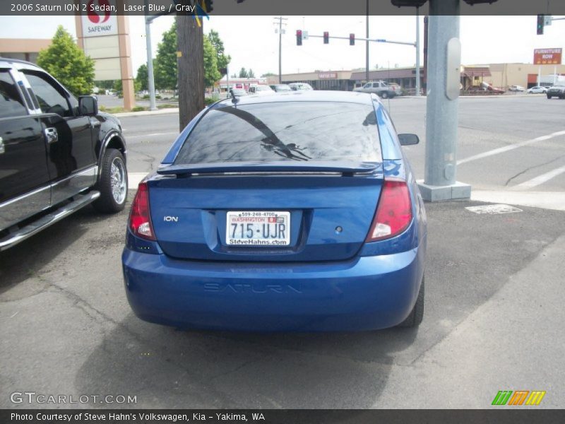 Laser Blue / Gray 2006 Saturn ION 2 Sedan