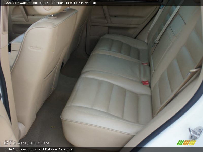 Campanella White / Pure Beige 2006 Volkswagen Touareg V6