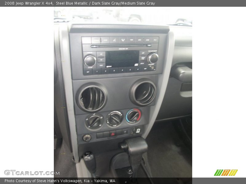 Steel Blue Metallic / Dark Slate Gray/Medium Slate Gray 2008 Jeep Wrangler X 4x4