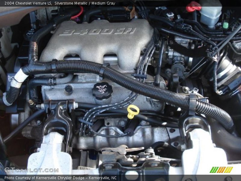 Silverstone Metallic / Medium Gray 2004 Chevrolet Venture LS