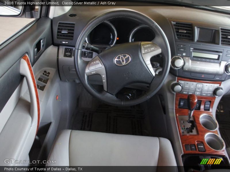 Classic Silver Metallic / Ash Gray 2008 Toyota Highlander Limited