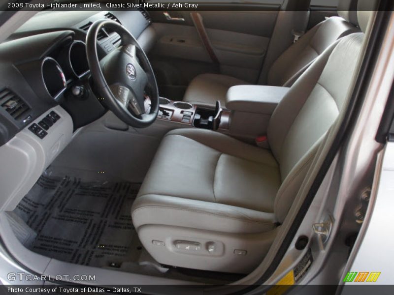 Classic Silver Metallic / Ash Gray 2008 Toyota Highlander Limited