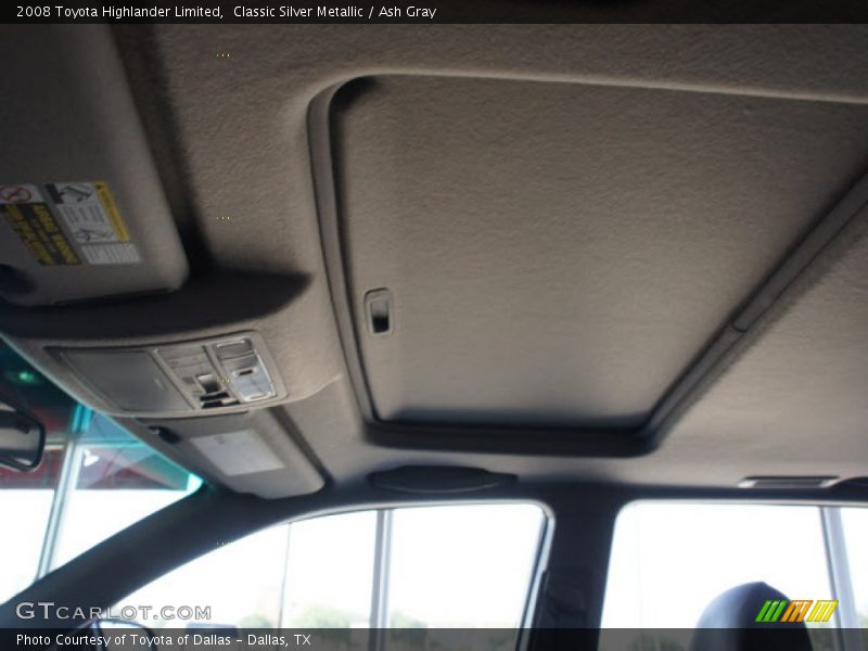 Classic Silver Metallic / Ash Gray 2008 Toyota Highlander Limited
