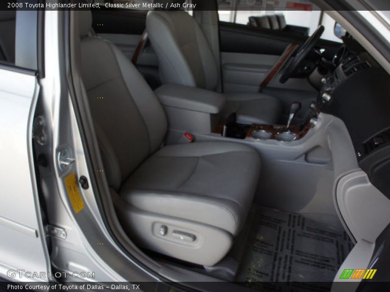 Classic Silver Metallic / Ash Gray 2008 Toyota Highlander Limited
