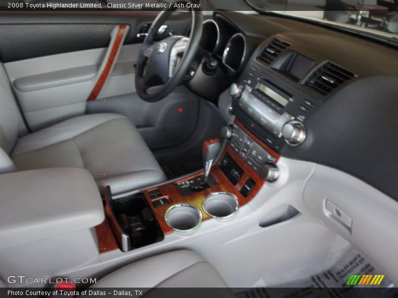 Classic Silver Metallic / Ash Gray 2008 Toyota Highlander Limited