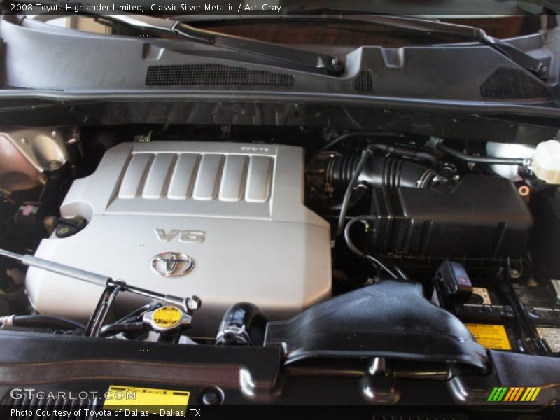 Classic Silver Metallic / Ash Gray 2008 Toyota Highlander Limited