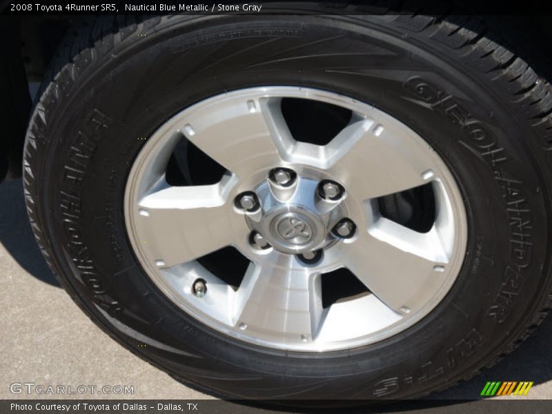 Nautical Blue Metallic / Stone Gray 2008 Toyota 4Runner SR5