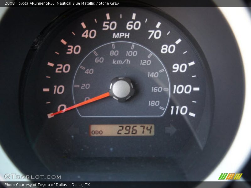 Nautical Blue Metallic / Stone Gray 2008 Toyota 4Runner SR5