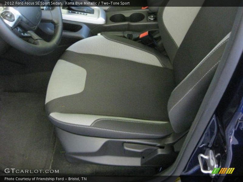 Kona Blue Metallic / Two-Tone Sport 2012 Ford Focus SE Sport Sedan