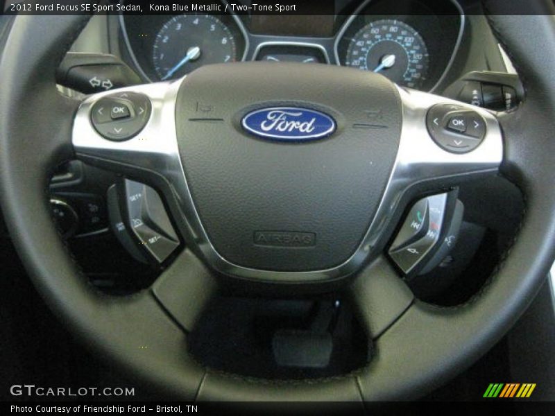 Kona Blue Metallic / Two-Tone Sport 2012 Ford Focus SE Sport Sedan
