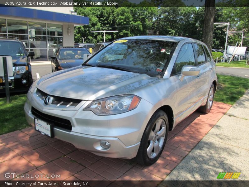 Alabaster Silver Metallic / Ebony 2008 Acura RDX Technology