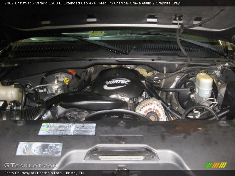  2002 Silverado 1500 LS Extended Cab 4x4 Engine - 4.8 Liter OHV 16 Valve Vortec V8