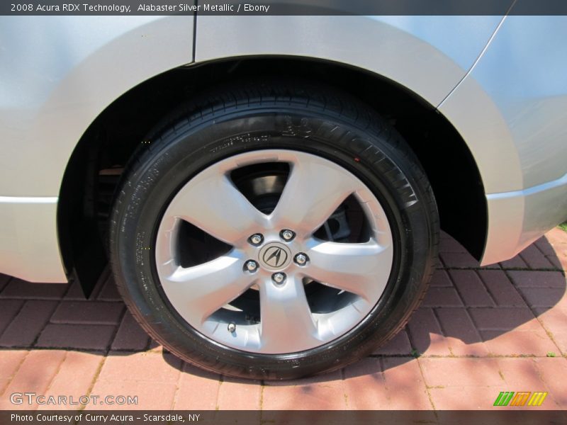 Alabaster Silver Metallic / Ebony 2008 Acura RDX Technology