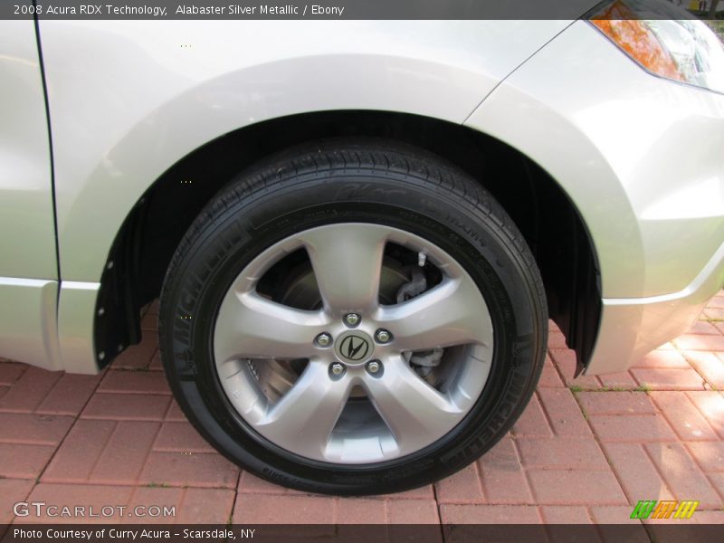 Alabaster Silver Metallic / Ebony 2008 Acura RDX Technology