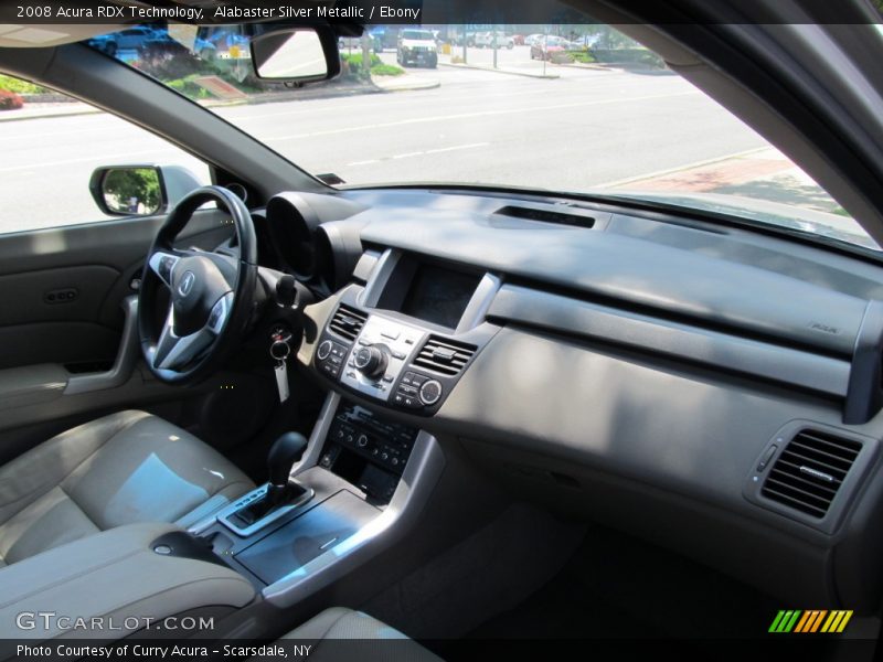 Alabaster Silver Metallic / Ebony 2008 Acura RDX Technology