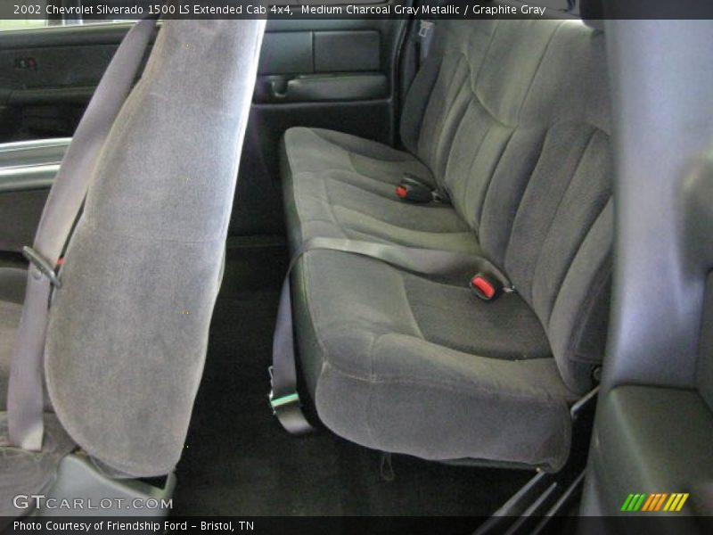  2002 Silverado 1500 LS Extended Cab 4x4 Graphite Gray Interior