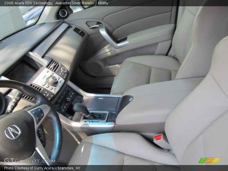 Alabaster Silver Metallic / Ebony 2008 Acura RDX Technology