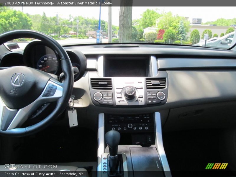 Alabaster Silver Metallic / Ebony 2008 Acura RDX Technology