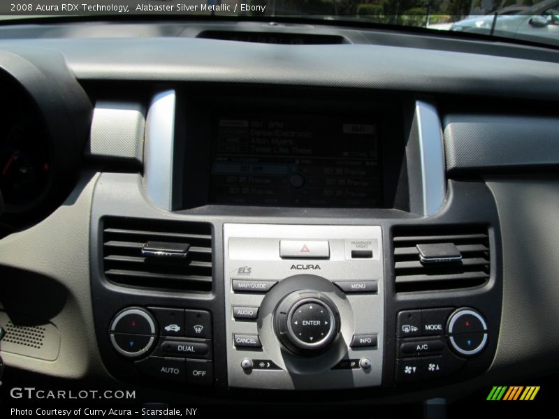 Alabaster Silver Metallic / Ebony 2008 Acura RDX Technology