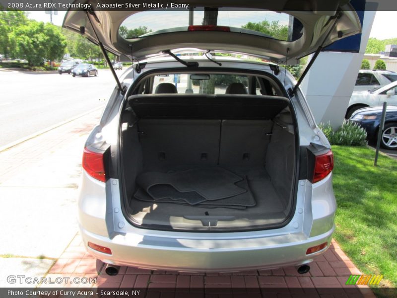 Alabaster Silver Metallic / Ebony 2008 Acura RDX Technology
