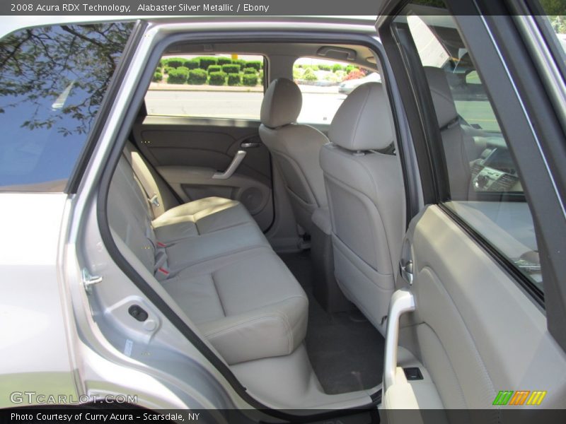 Alabaster Silver Metallic / Ebony 2008 Acura RDX Technology