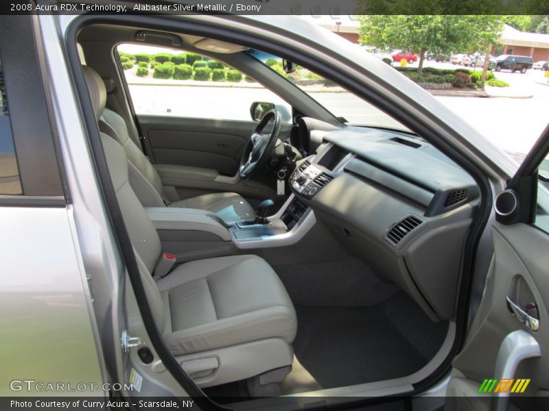 Alabaster Silver Metallic / Ebony 2008 Acura RDX Technology