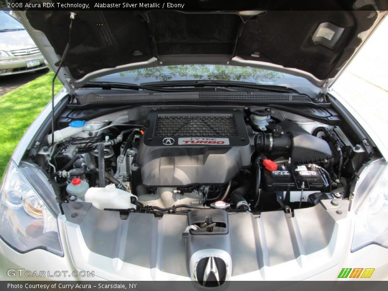 Alabaster Silver Metallic / Ebony 2008 Acura RDX Technology