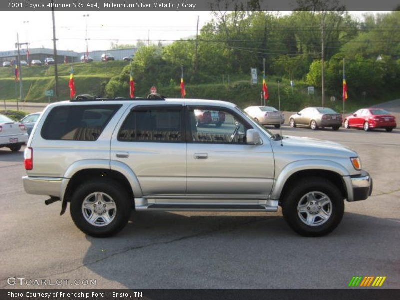 Millennium Silver Metallic / Gray 2001 Toyota 4Runner SR5 4x4
