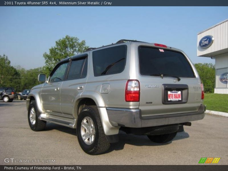 Millennium Silver Metallic / Gray 2001 Toyota 4Runner SR5 4x4