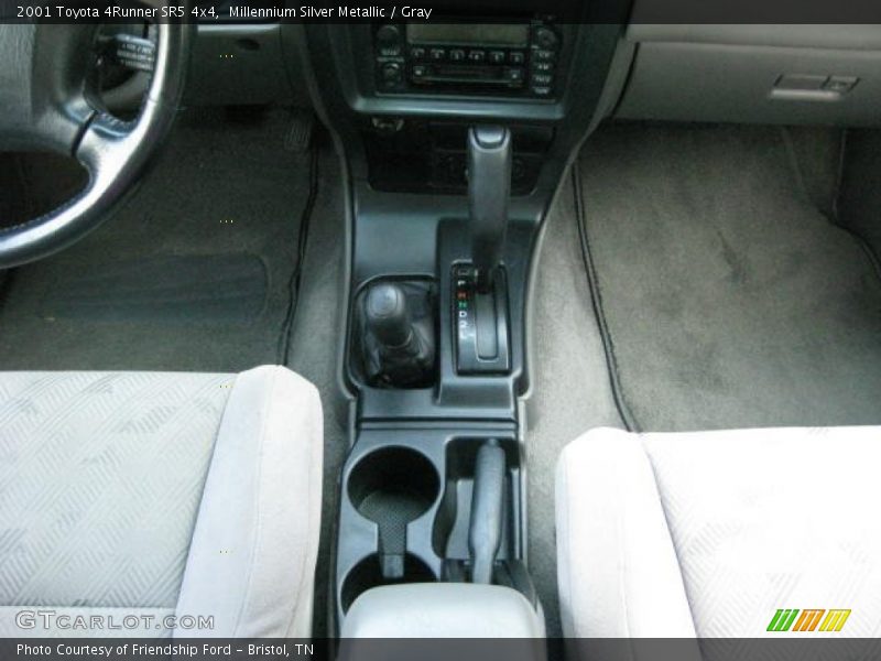 Millennium Silver Metallic / Gray 2001 Toyota 4Runner SR5 4x4