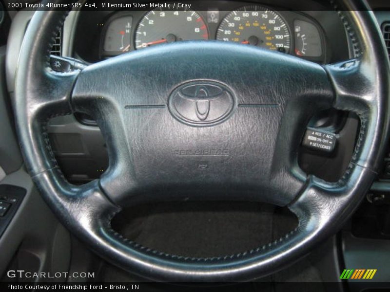 Millennium Silver Metallic / Gray 2001 Toyota 4Runner SR5 4x4