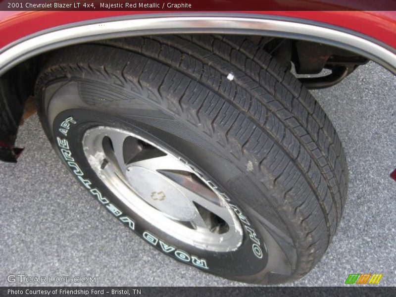 Majestic Red Metallic / Graphite 2001 Chevrolet Blazer LT 4x4
