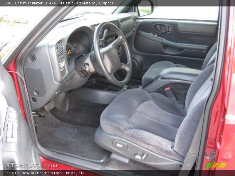 Majestic Red Metallic / Graphite 2001 Chevrolet Blazer LT 4x4