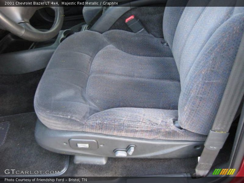 Majestic Red Metallic / Graphite 2001 Chevrolet Blazer LT 4x4