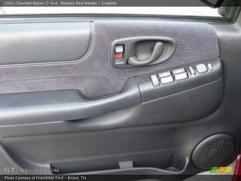 Majestic Red Metallic / Graphite 2001 Chevrolet Blazer LT 4x4
