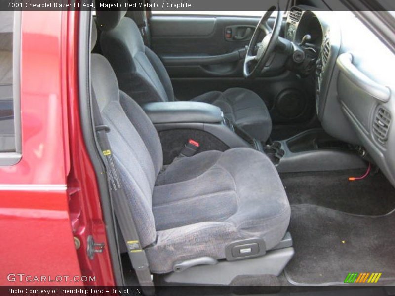 Majestic Red Metallic / Graphite 2001 Chevrolet Blazer LT 4x4