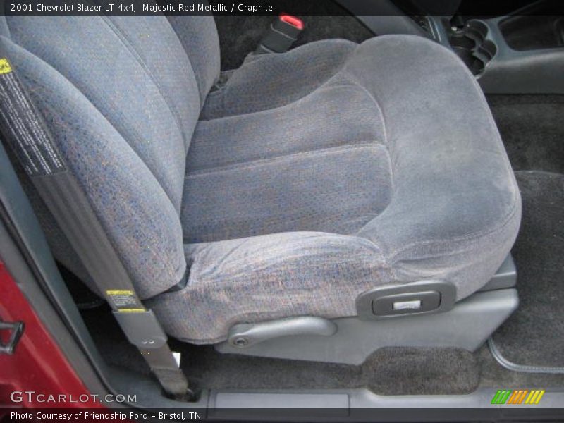 Majestic Red Metallic / Graphite 2001 Chevrolet Blazer LT 4x4