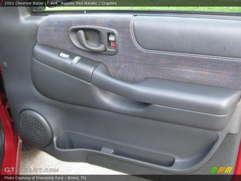 Majestic Red Metallic / Graphite 2001 Chevrolet Blazer LT 4x4