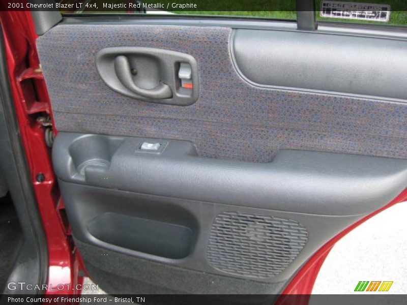 Majestic Red Metallic / Graphite 2001 Chevrolet Blazer LT 4x4