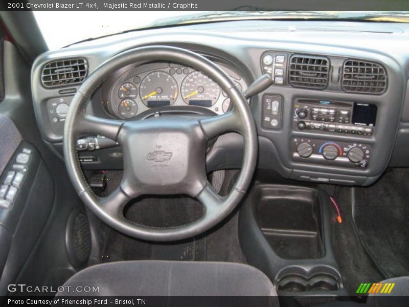 Majestic Red Metallic / Graphite 2001 Chevrolet Blazer LT 4x4